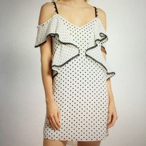 Adelyn Rae Polka Dot Dress